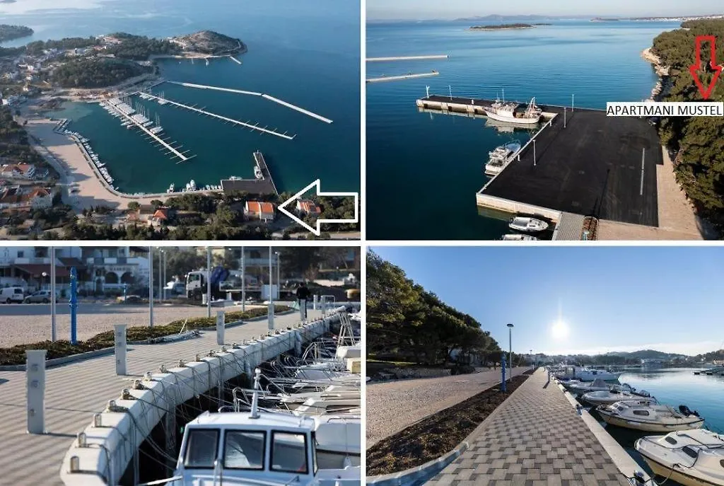 Seabreeze Mustel Apartment In Drage - Adults Only 0*,  Croazia